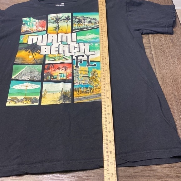 Surf Style Mens L Miami Beach Shirt style print - Picture 6 of 7